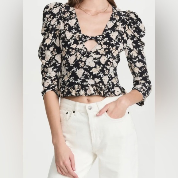 LoveShackFancy Tops - LoveShackFancy Louis Blouse - NWT - Size 10
